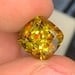 Yellow Green Sphene Gemstone: Cushion Cut, 3.90 Carat - 11