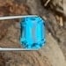 22.90 Carat Emerald Cut Swiss Blue Topaz Gemstone - 16