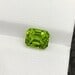 Emerald Cut Peridot Gemstone: Natural Green Loose Stone, 2.70 Carat - 12