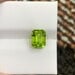 Emerald Cut Peridot Gemstone: Natural Green Loose Stone, 2.70 Carat - 16