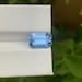 Sky Blue Aquamarine Gemstone: Emerald Cut Ring Stone, 3.70 ct - 13