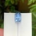 Sky Blue Aquamarine Gemstone: Emerald Cut Ring Stone, 3.70 ct - 19