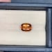 Natural Honey Brown Bastnasite Gemstone: Loupe Clean Cushion Cut, 4.60 Carat - 13