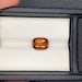 Honey Brown Bastnaesite Gemstone: 5.05 CT Loupe Clean Cushion Cut - 17