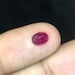 Vivid Red Ruby Gemstone: 1 Carat Oval Mozambique Ruby - 16