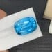 Swiss Blue Topaz Gemstone Necklace Size Facted Cushion Cut November Birthstone - 49.17 Carat - 16
