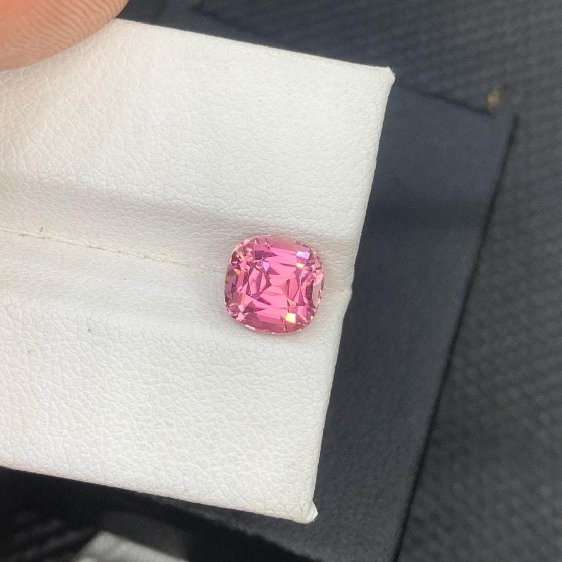Candy Pink Tourmaline Loose Gemstone Faceted Cushion Cut Gemstone From Afghanistan - 2.115 Carat - 4