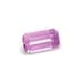 Top Pink Kunzite Gemstone Facted Emerald Cut Pendant Size Gemstone : 30.935 Carat - 14