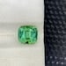 Mint Green Tourmaline Gemstone: 1.87 Carat Faceted Cushion Cut - 9