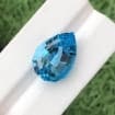 Pendant Size Pear Cut Swiss Blue Topaz Gemstone - 26.950 Carat - 12