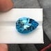 Pendant Size Pear Cut Swiss Blue Topaz Gemstone - 26.950 Carat - 13