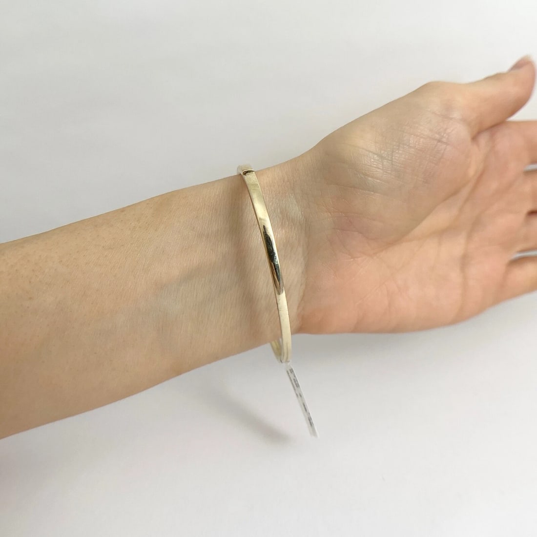 Ruby Gemstone Bangle Bracelet 14K Yellow Gold, 2.25 CTW - 4