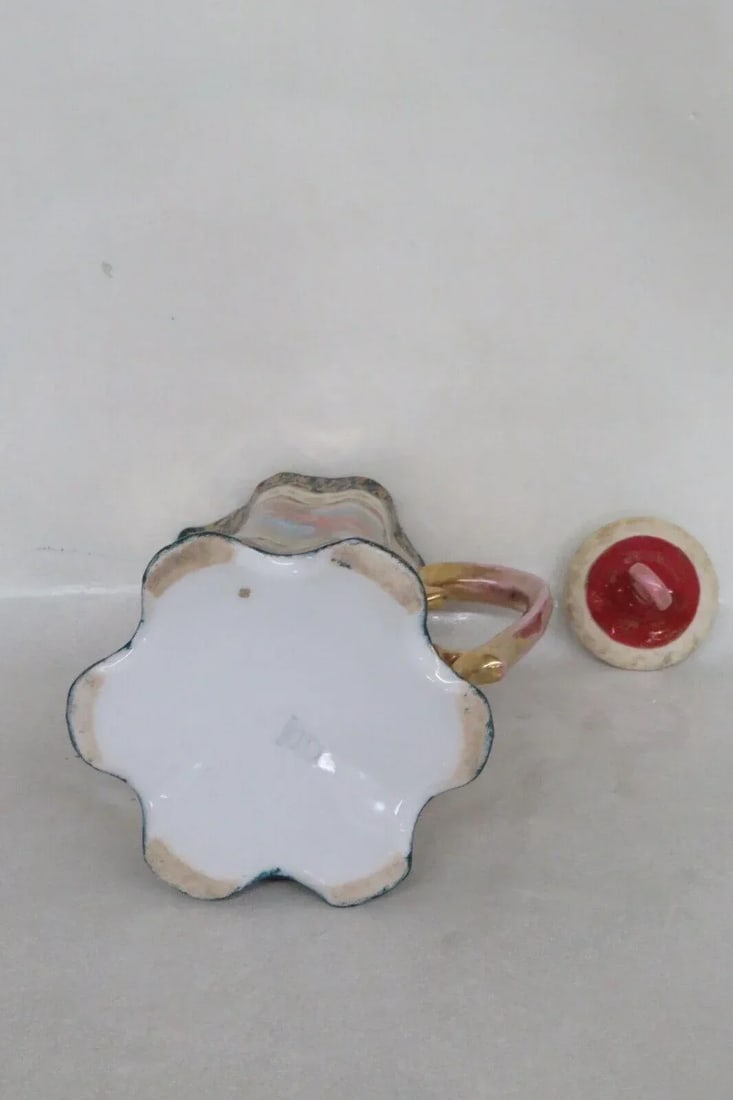 Royal Vienna Austria Cameo Porcelain Chocolate Coffee Tea Pot Pitcher - 8