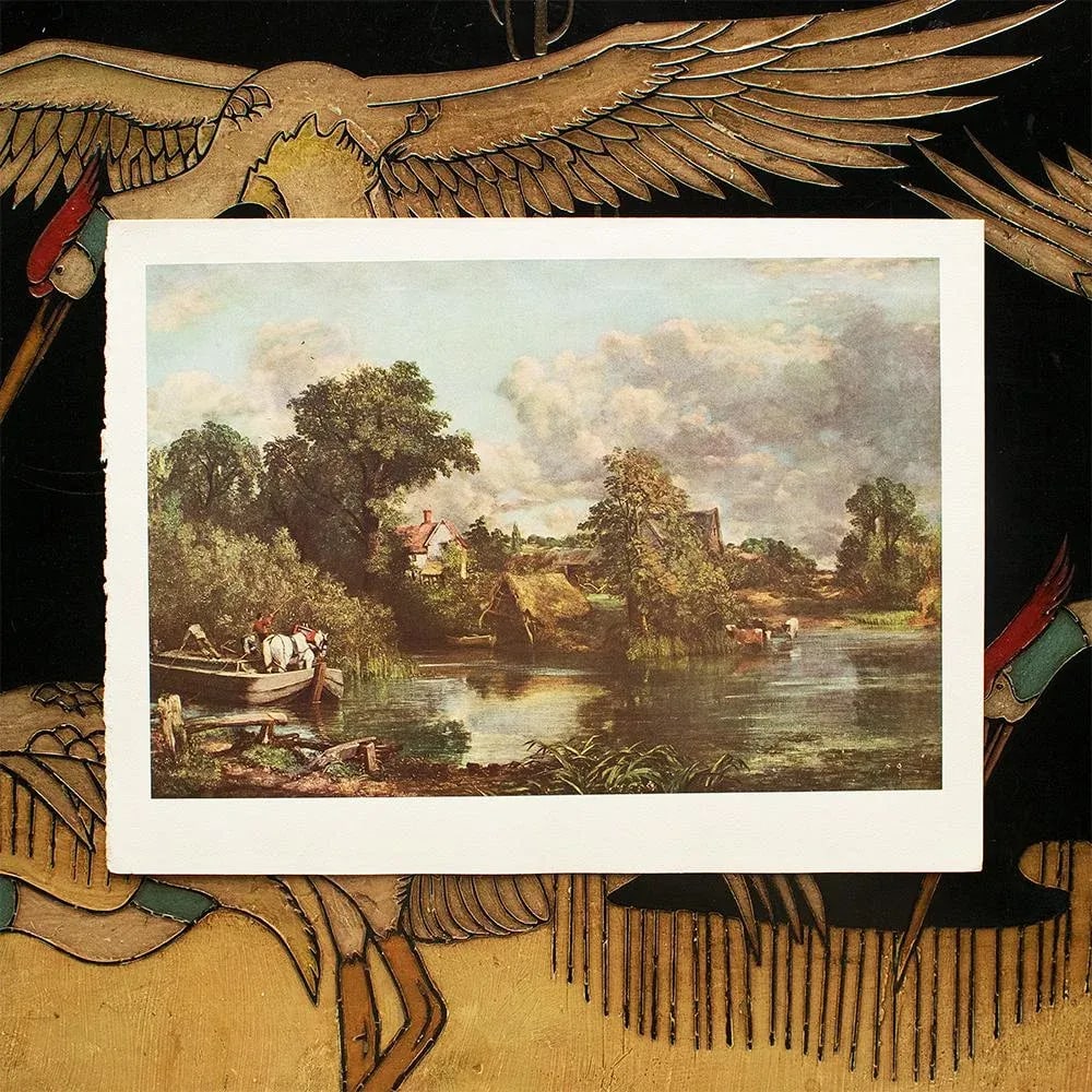 1950s After John Constable, "The White Horse" Full-Color Print - 3
