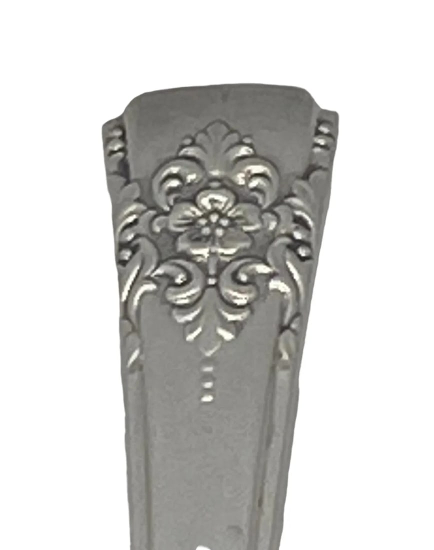 1954 Wm Rogers Is Glossy Silver Plate "œMountain Rose" Wm Rogers Tomato Cranberry Server - 7