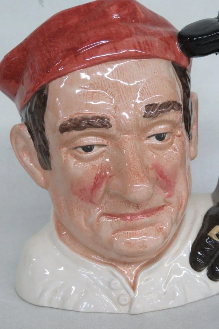 Royal Doulton Bootmaker D6572 Toby Jug Porcelain Large Character Mug - 11