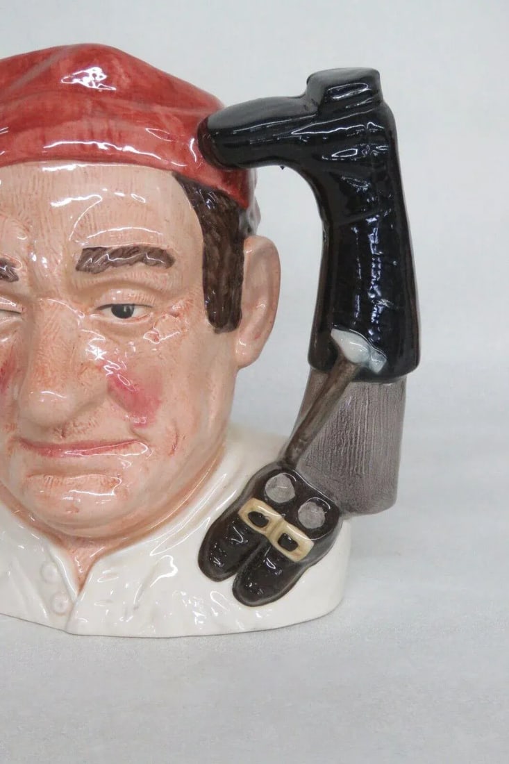Royal Doulton Bootmaker D6572 Toby Jug Porcelain Large Character Mug - 12