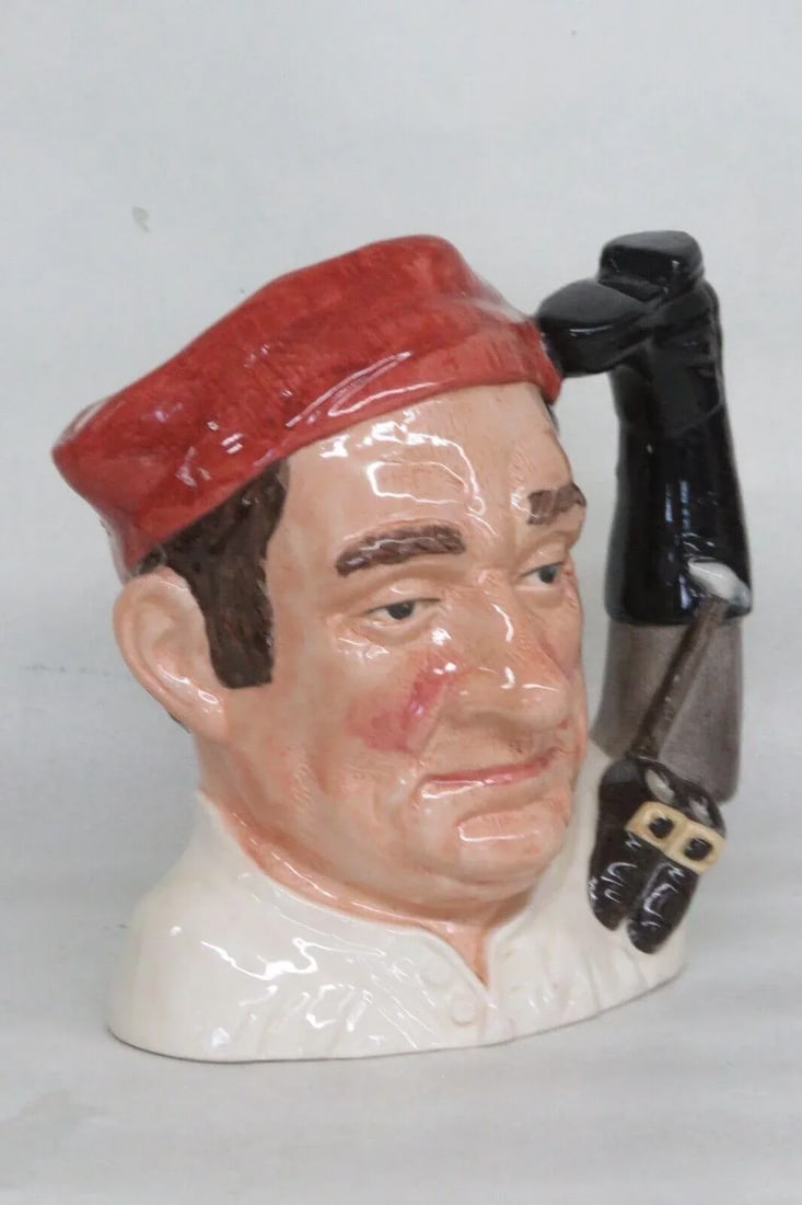 Royal Doulton Bootmaker D6572 Toby Jug Porcelain Large Character Mug - 2