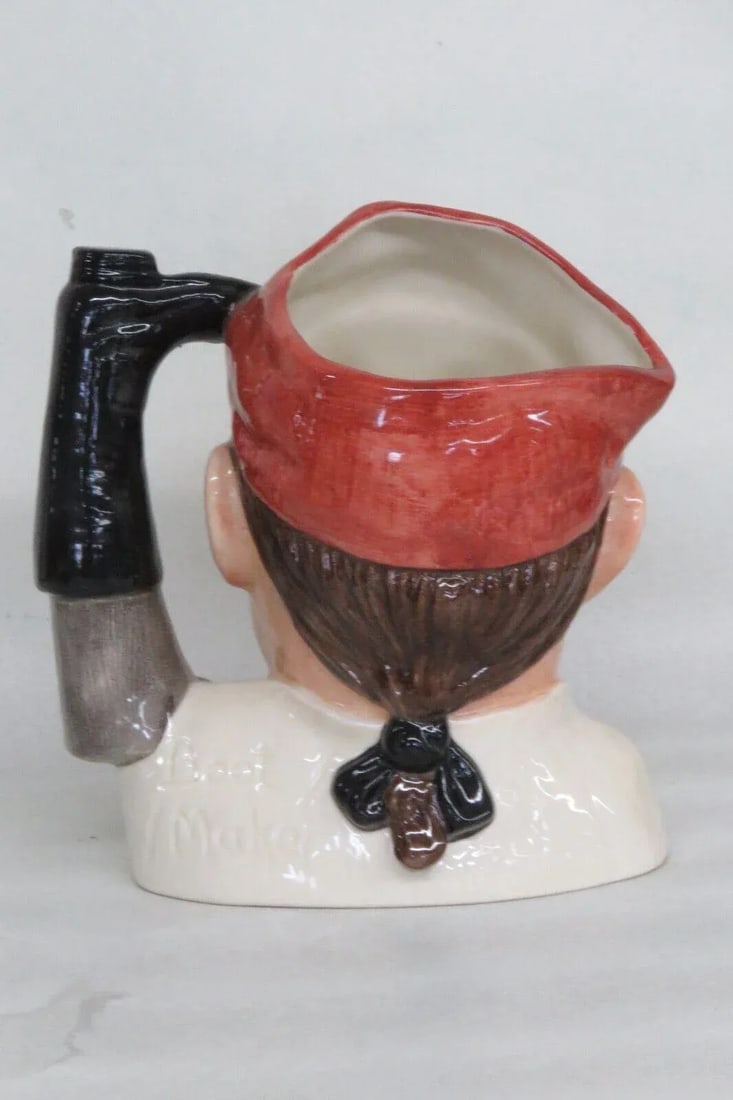 Royal Doulton Bootmaker D6572 Toby Jug Porcelain Large Character Mug - 6