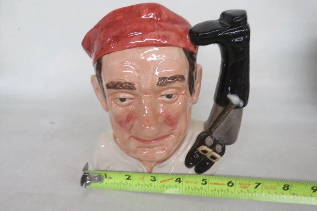 Royal Doulton Bootmaker D6572 Toby Jug Porcelain Large Character Mug - 7