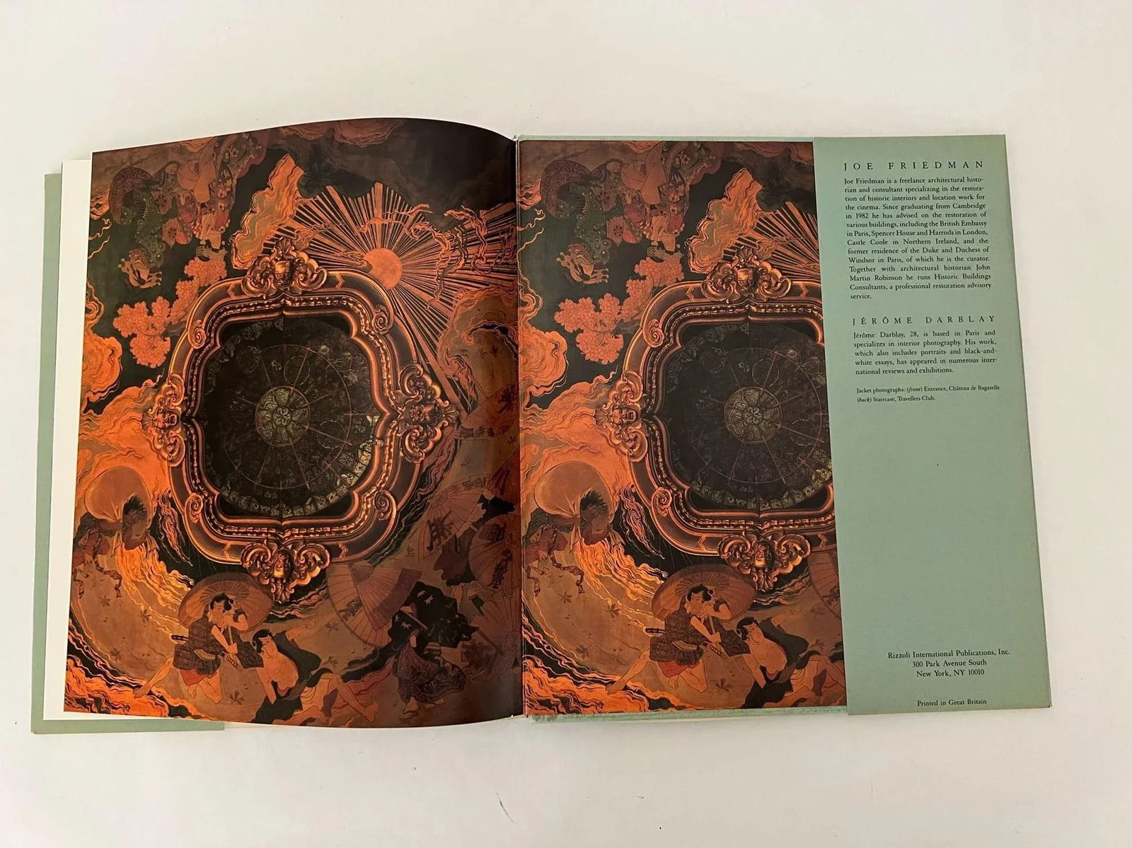 Inside Paris Discovering the Period Interiors of Paris Hardcover Joseph Friedman - 10