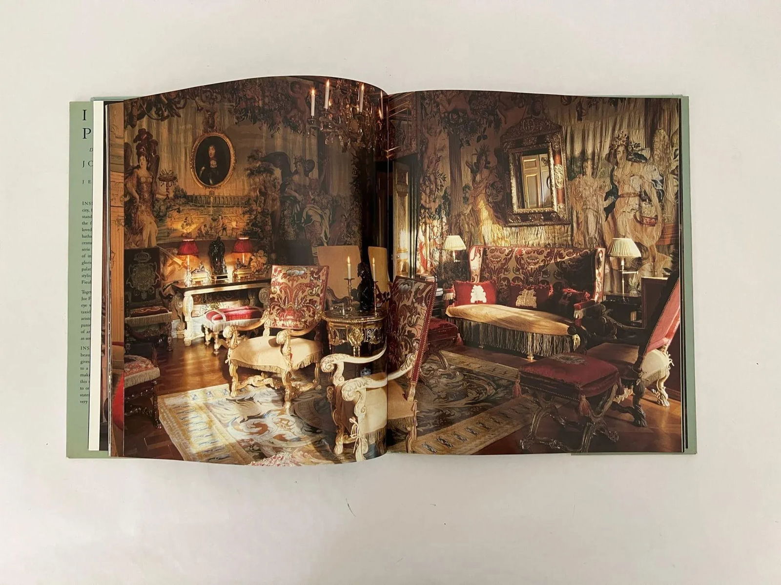 Inside Paris Discovering the Period Interiors of Paris Hardcover Joseph Friedman - 6