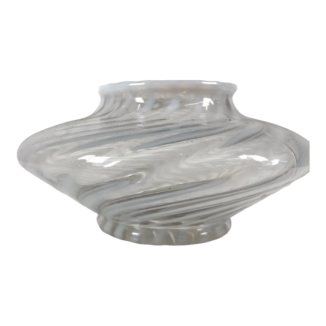 1960s Swirled Art Glass Modern Vase (1 of 6)