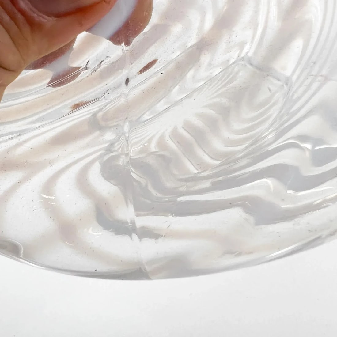 1960s Swirled Art Glass Modern Vase - 4