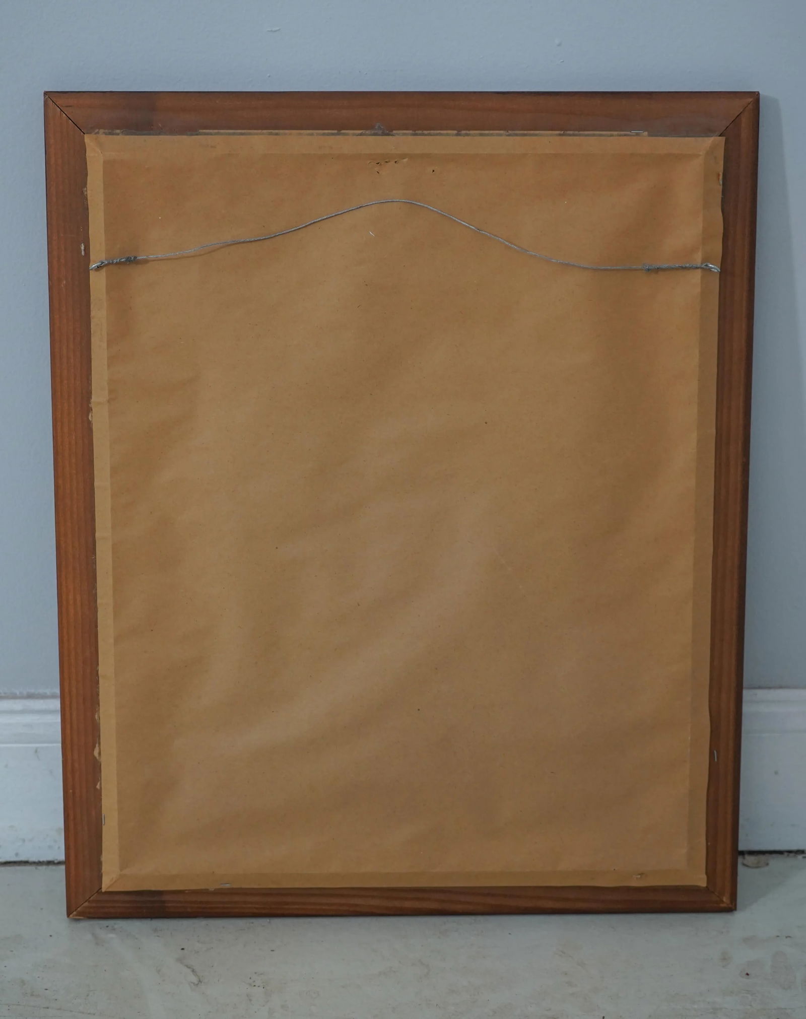 Cherry Framed Floral Botanical Anniversary Print ~ August - 9