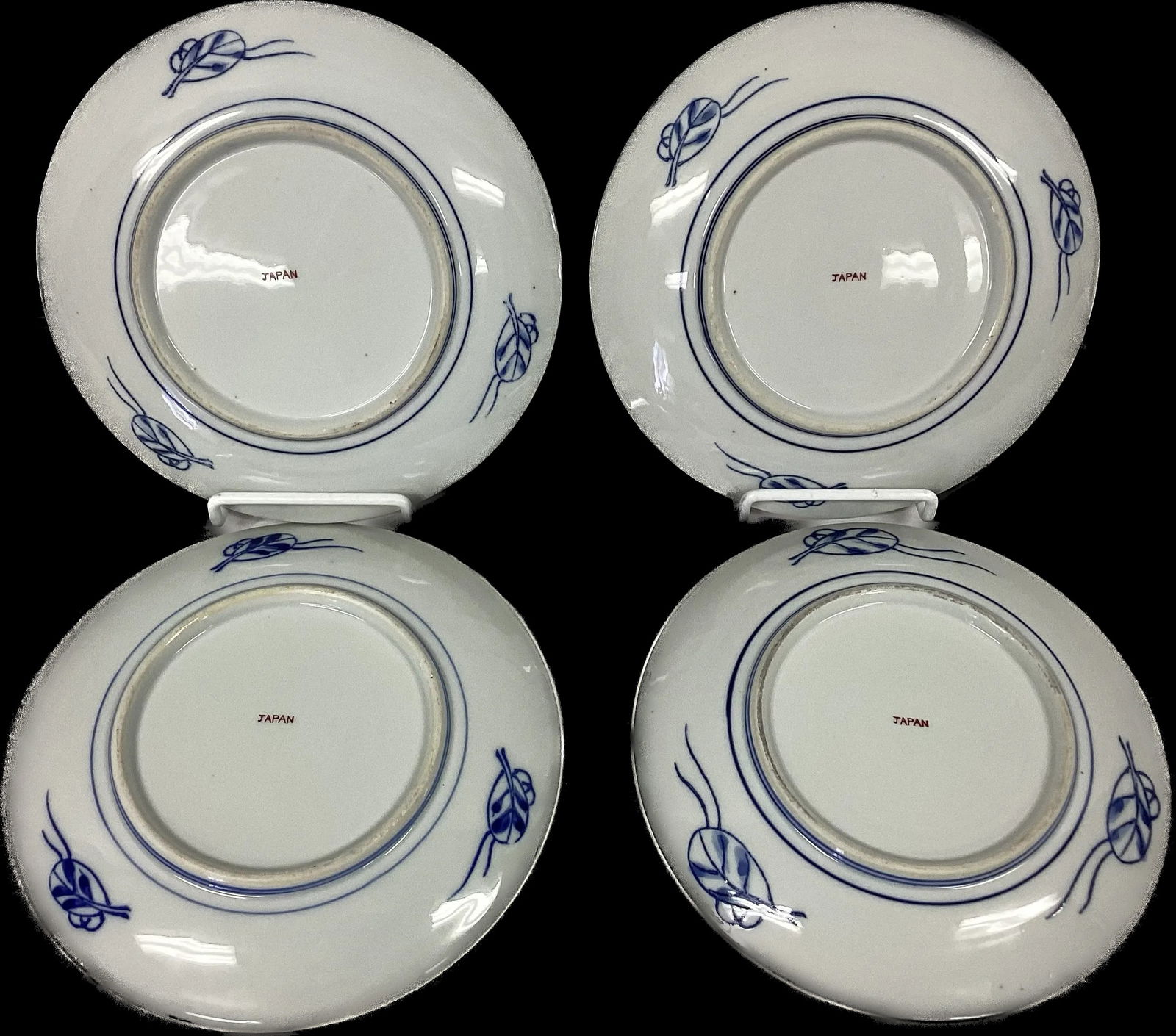Japanese Imari Porcelain Plates, 8.25" Diameter - 7