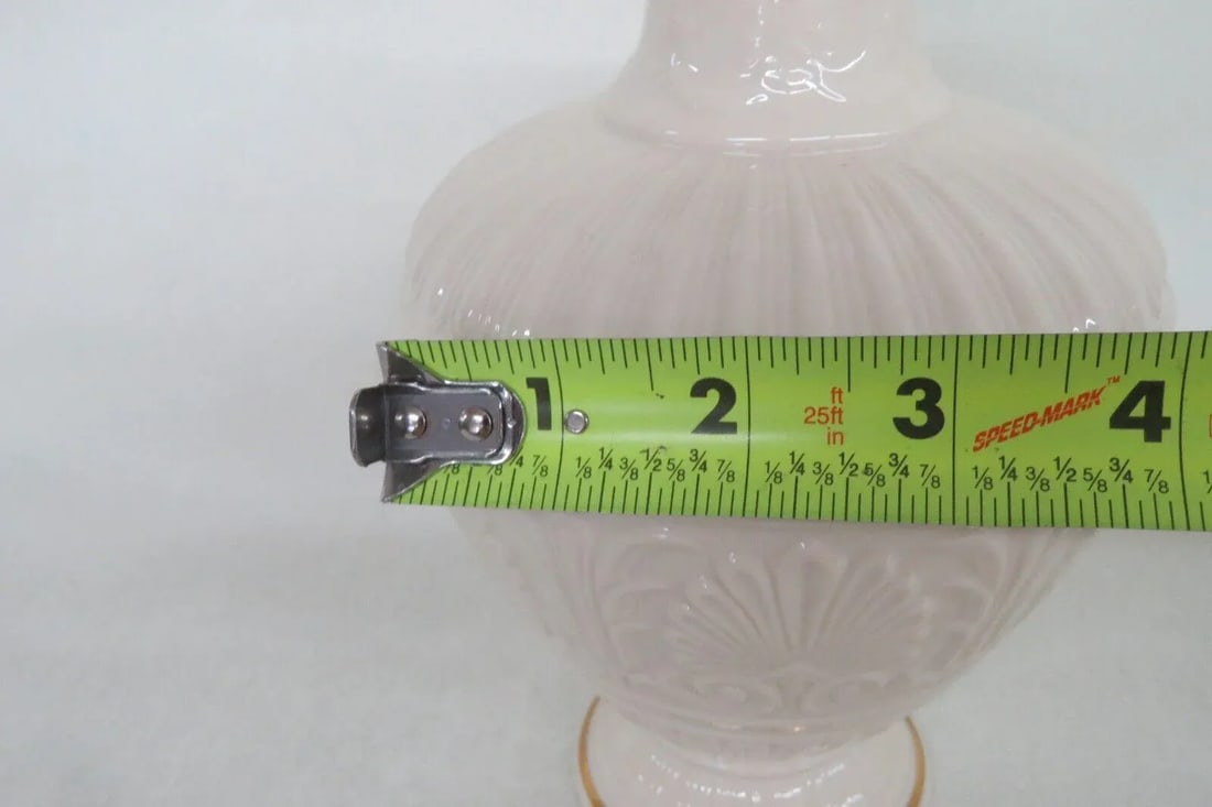 Lenox Porcelain Athenian Collection Grecian Ivory and Gold Embossed Vase - 4