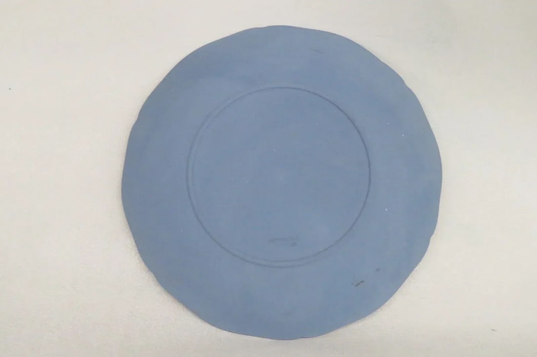 Wedgwood England Jasperware Blue Royal Wedding 1986 Plate in Box - 6