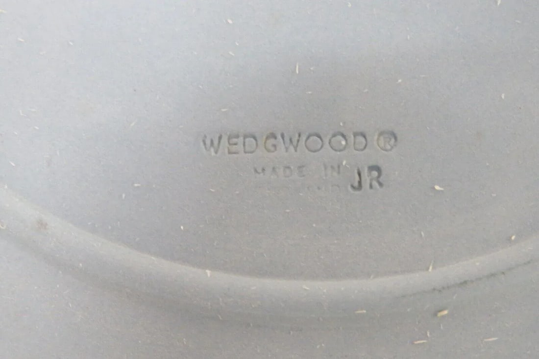 Wedgwood England Jasperware Blue Royal Wedding 1986 Plate in Box - 7