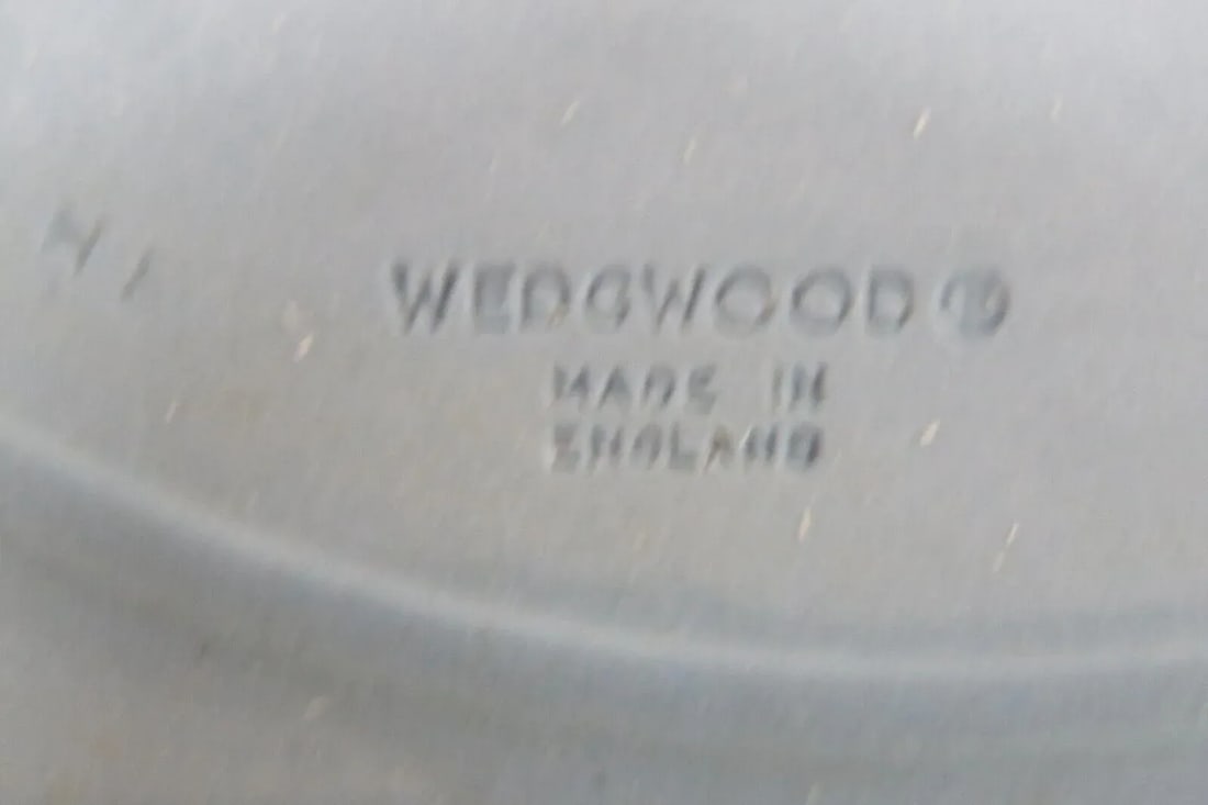 Wedgwood Jasperware Blue Floral Mothers Day 1989 Decorative Plate in Box - 7