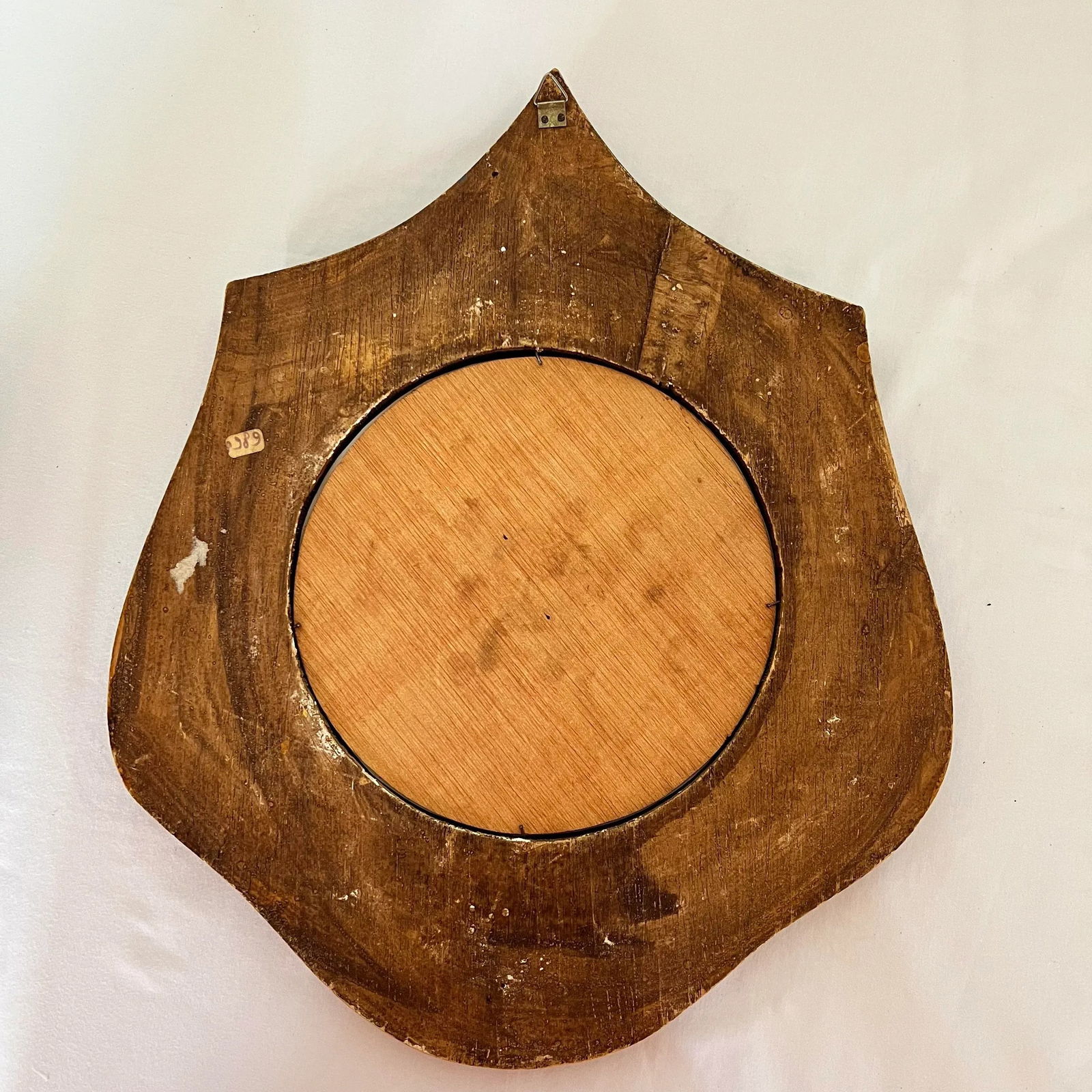 Mid Century Neoclassical Themed Florentine Frame or Wall Plaque - 6