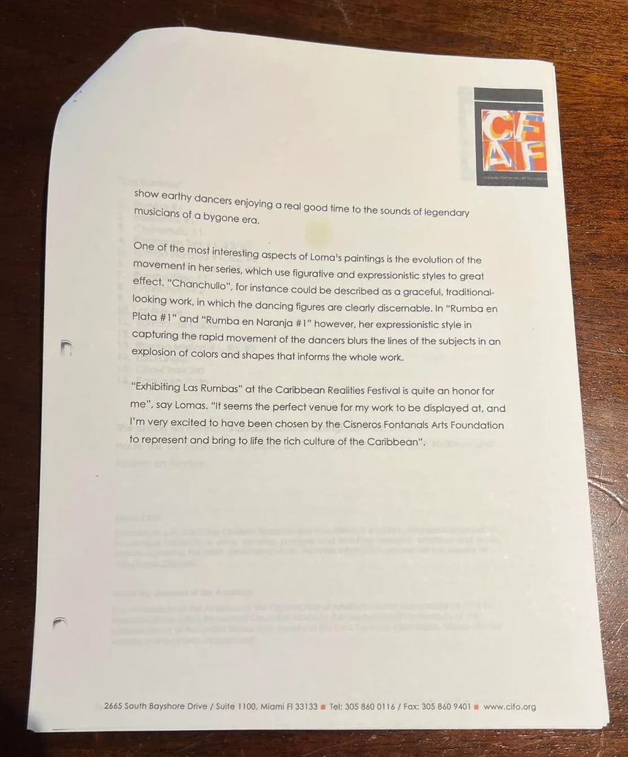 Mounted Acrylic on Canvas, Las Rumbas en Plata, Gloria Lamas, Original Art - 7