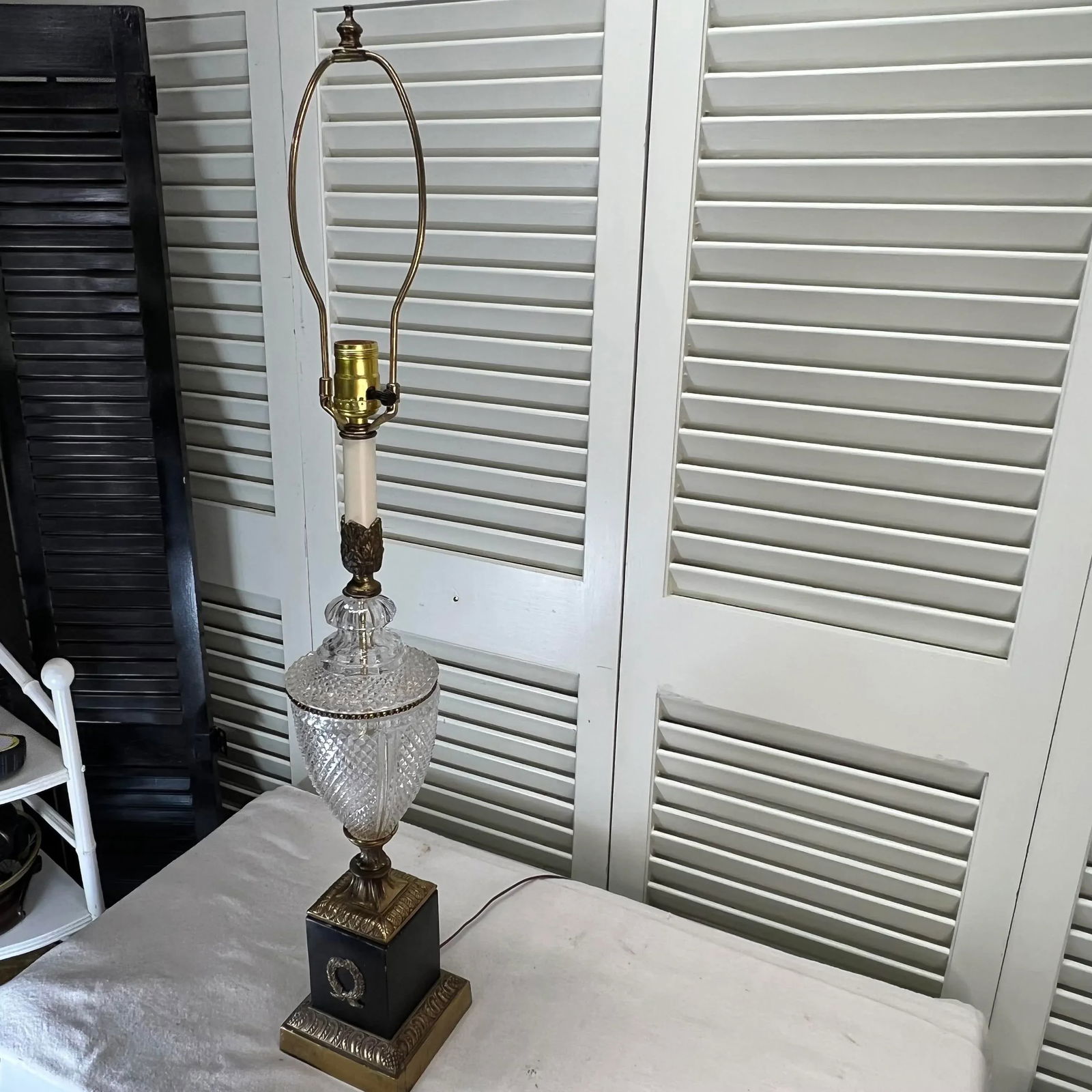 Mid Century Neoclassical Style Lamp - 2