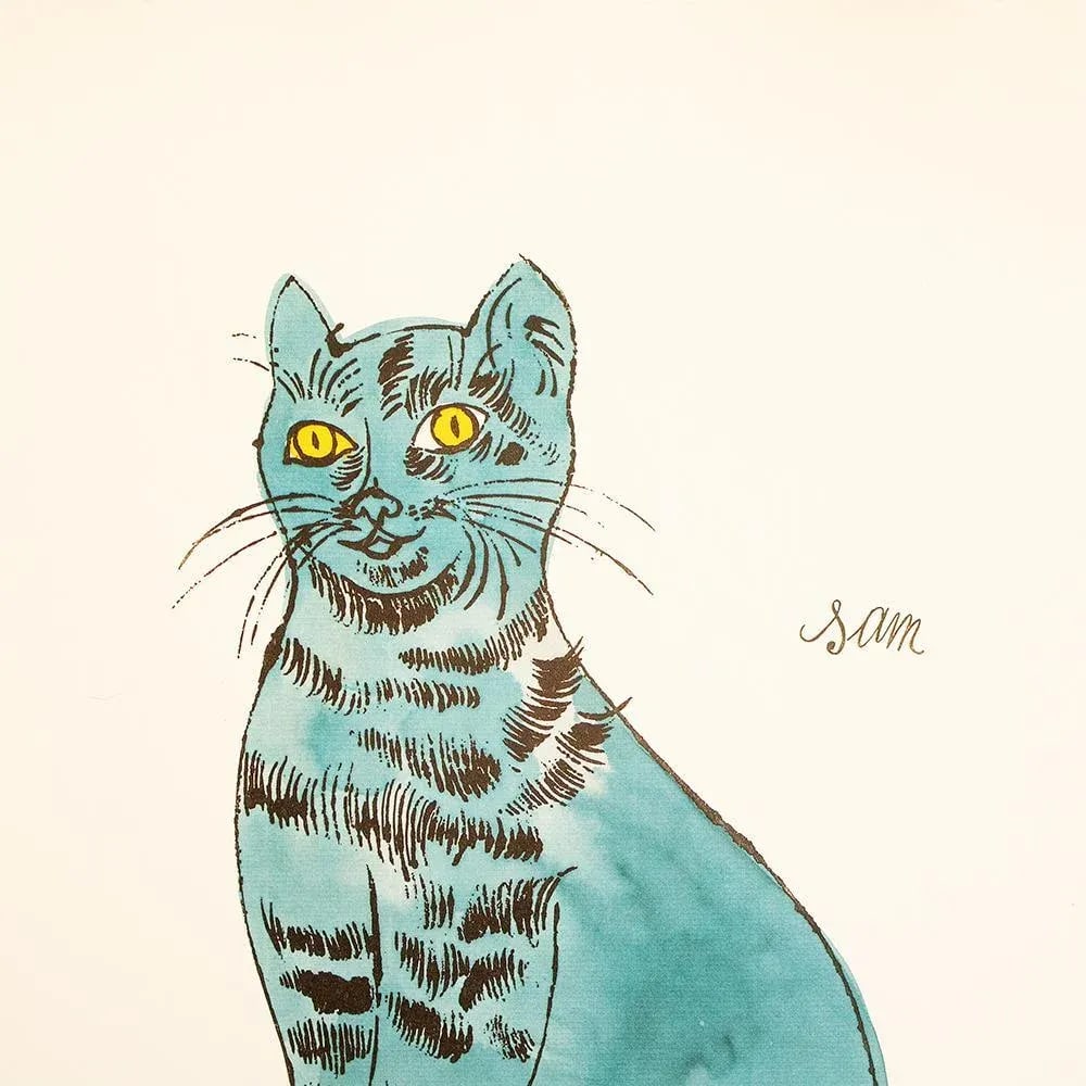 1993 the Andy Warhol Foundation Lithograph After Andy Warhol "Sam" - 2