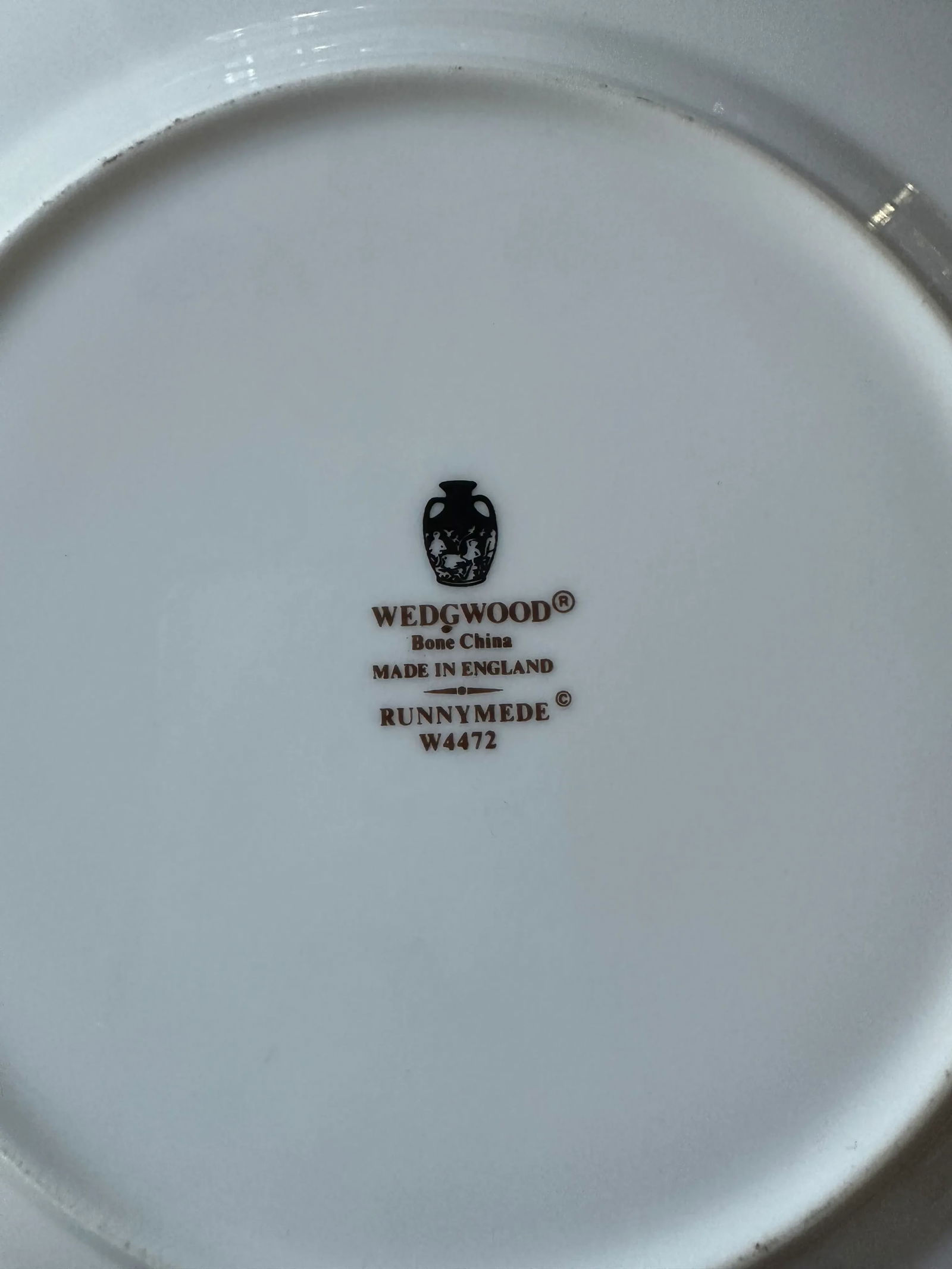 Vintage Wedgwood Runnymede Pattern Salad Plate - 5