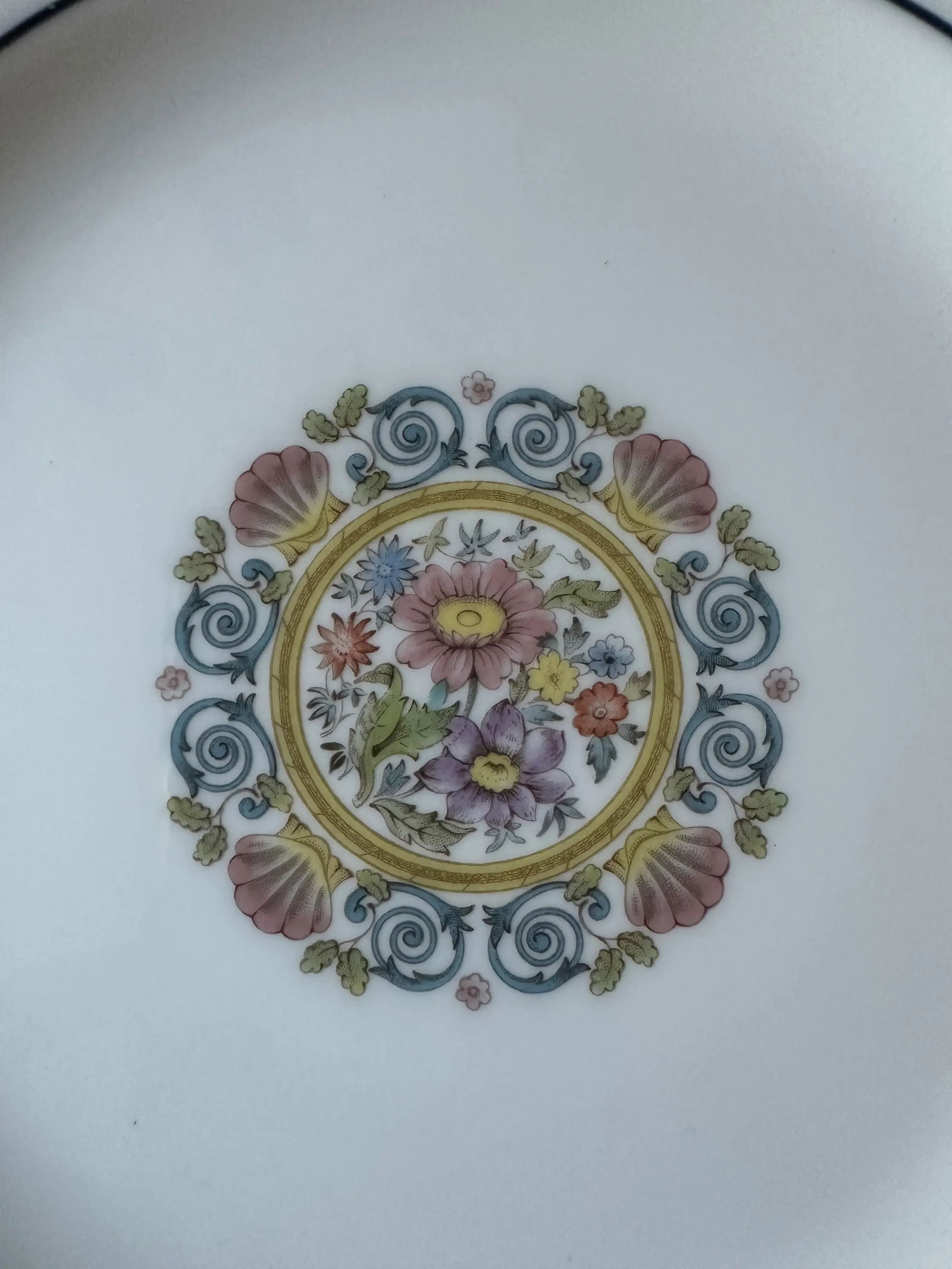 Vintage Wedgwood Runnymede Pattern Salad Plate - 6