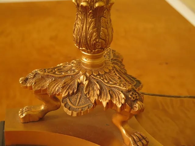 1990s Regency Style Brass Table Lamp - 11