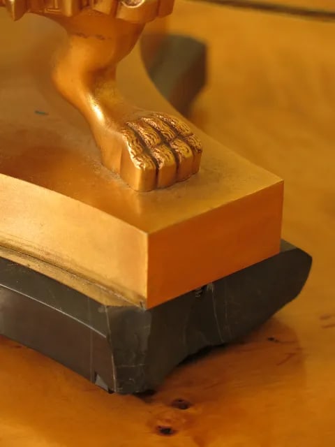 1990s Regency Style Brass Table Lamp - 6