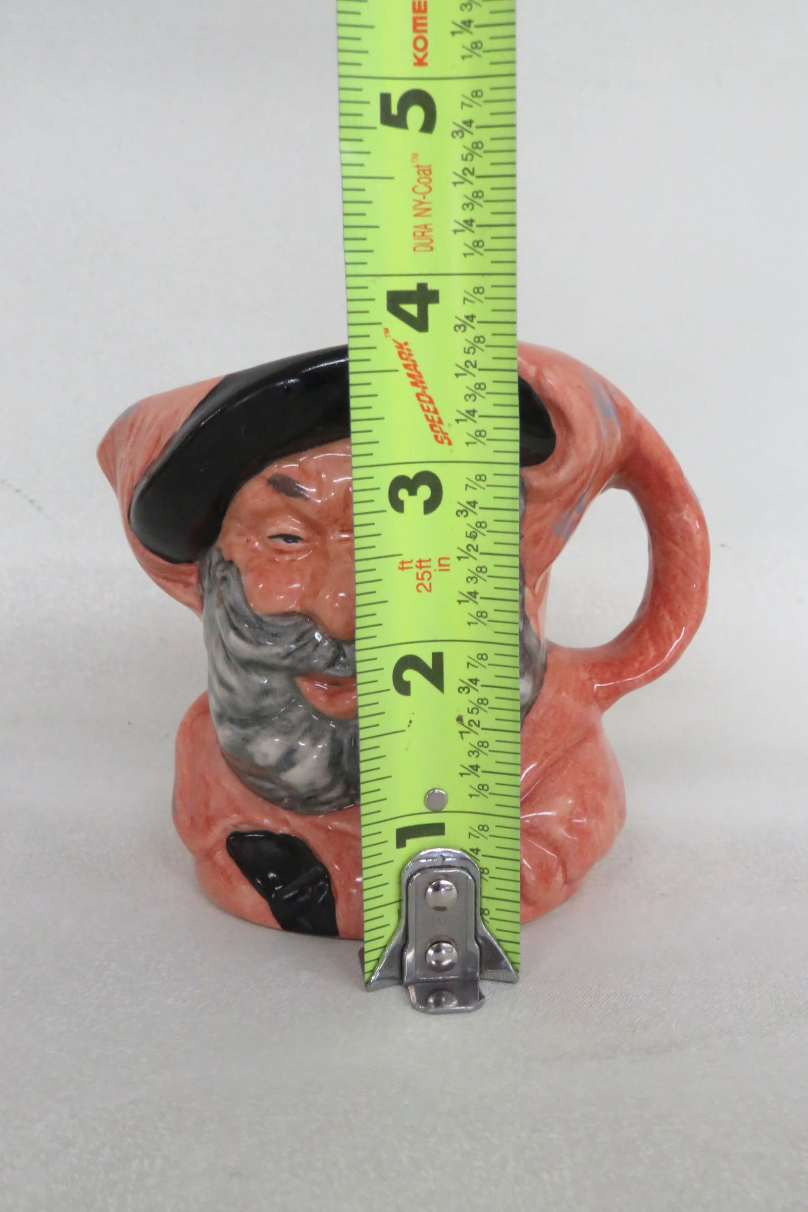 Royal Doulton Falstaff D6385 English Small Porcelain Character Mug - 5