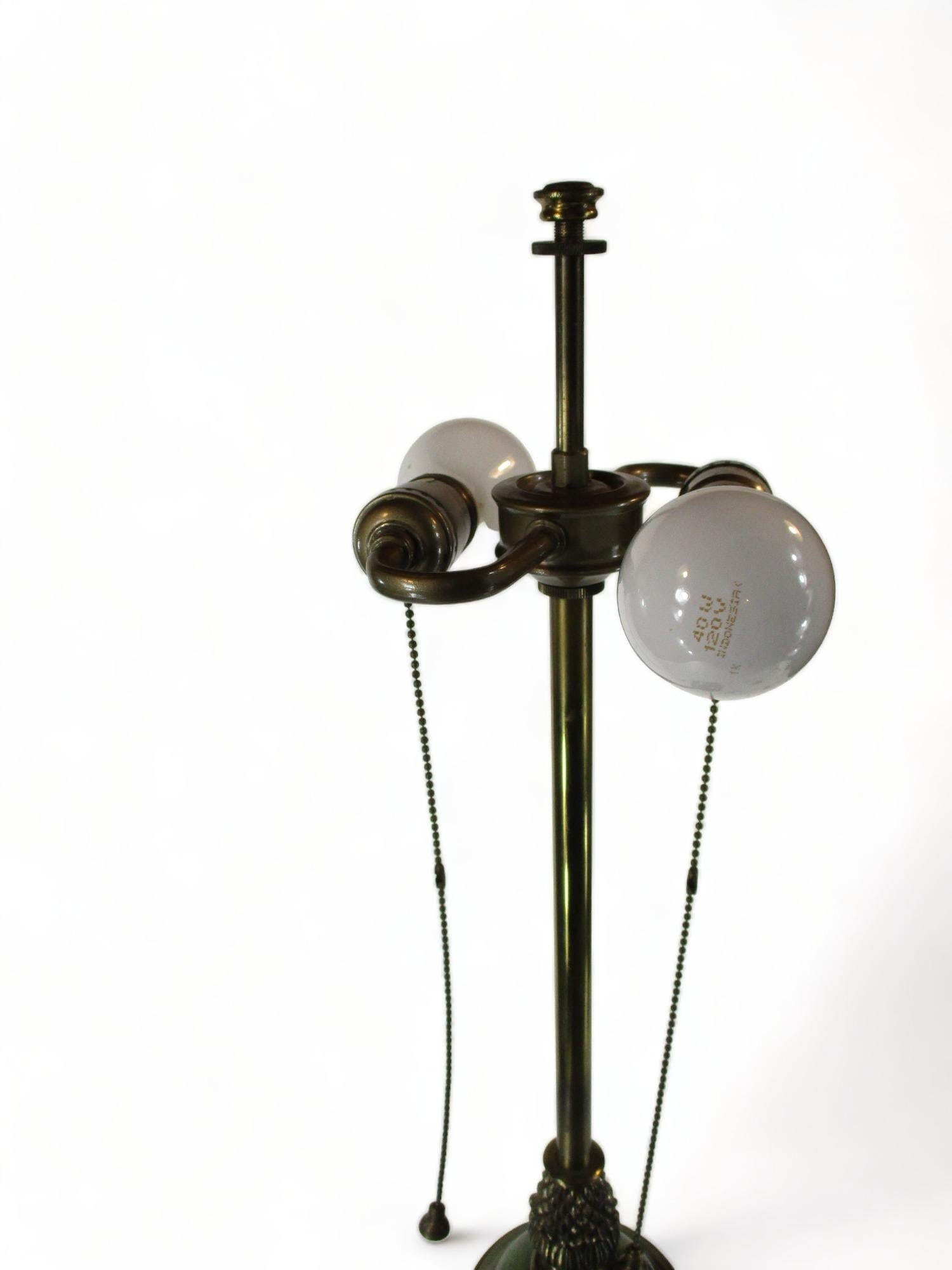 Mid 20th Century 36" Torchiere Lamp Stiffel Brass & Crystal Pineapple Hollywood Regency - 6