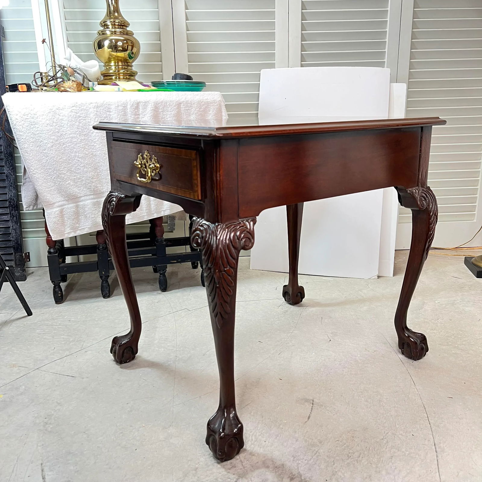 Councill Craftsmen Mahogany One DrawerSide Table / Nightstand - 2