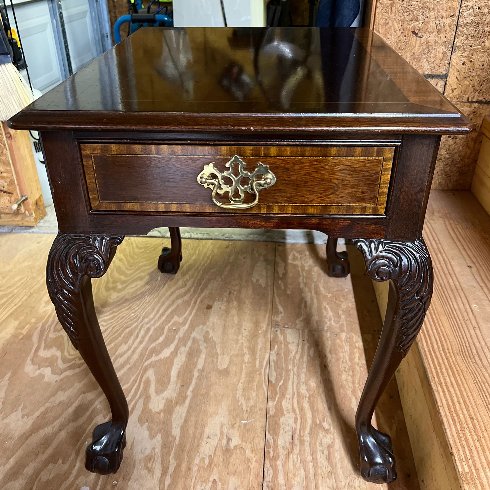 Councill Craftsmen Mahogany One DrawerSide Table / Nightstand - 3