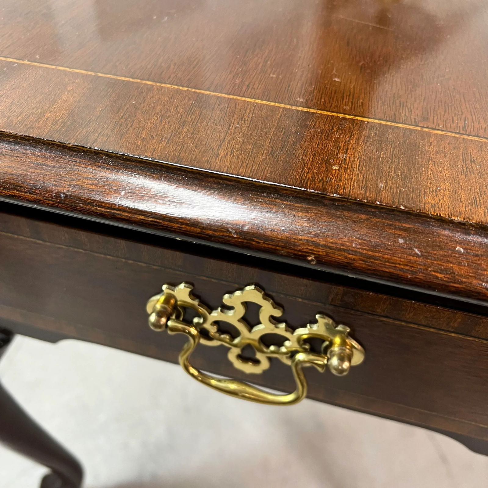 Councill Craftsmen Mahogany One DrawerSide Table / Nightstand - 4