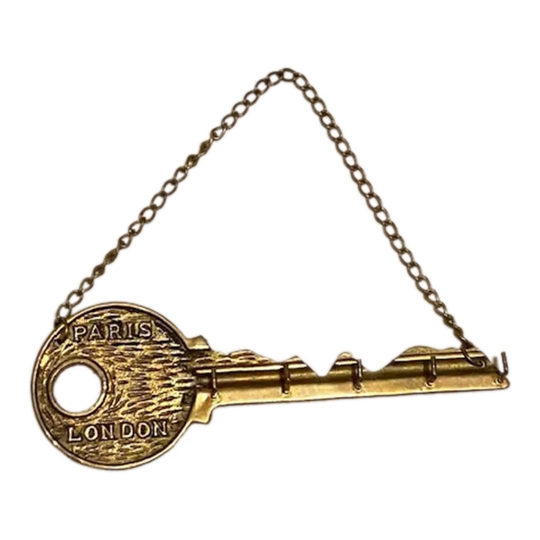 Vintage Brass Oversized Sculptural Key Holder (1 of 11)