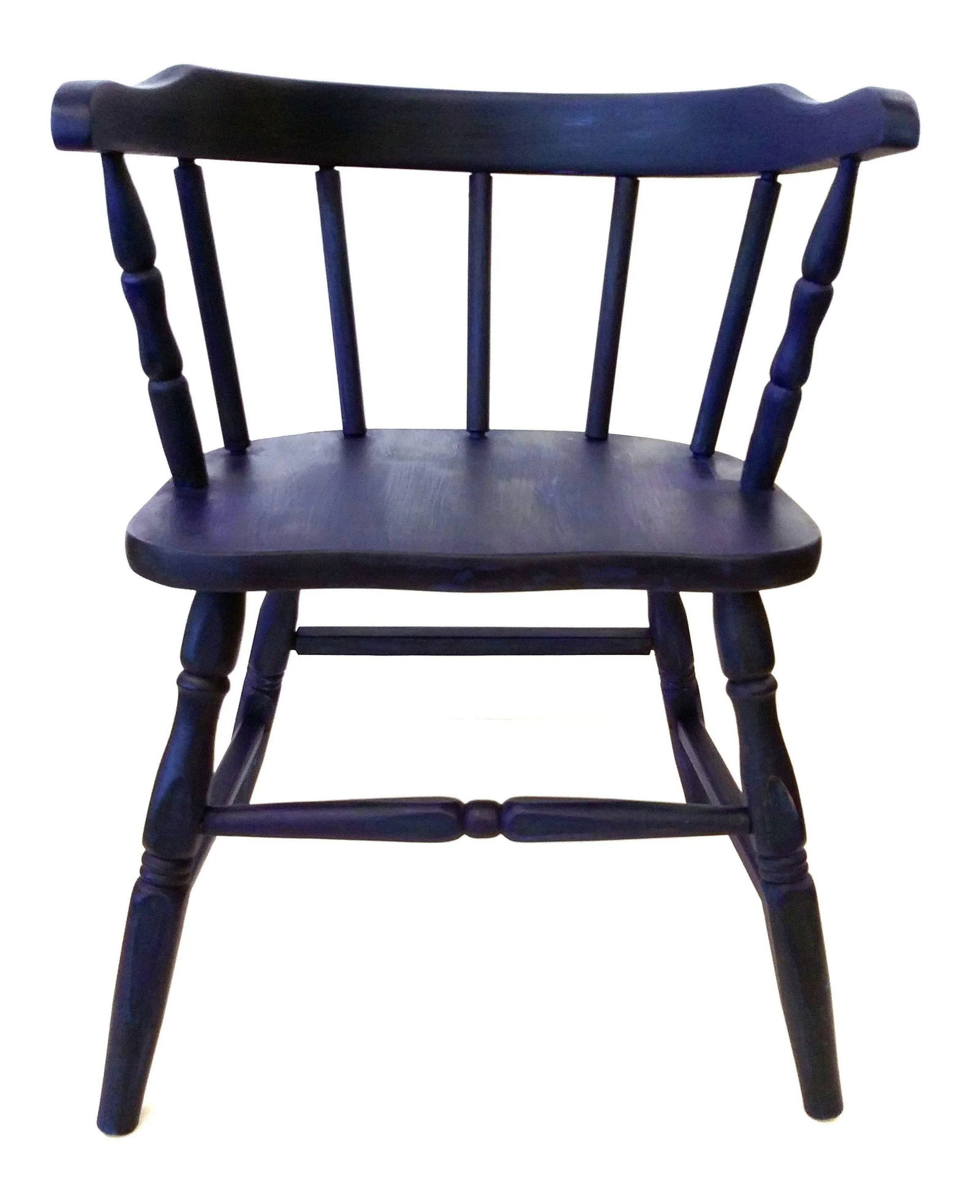 Windsor Vintage Marine Blue Children's Chair - 11