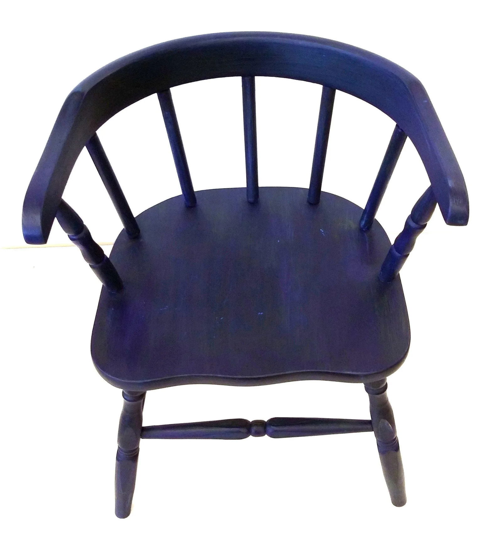 Windsor Vintage Marine Blue Children's Chair - 2